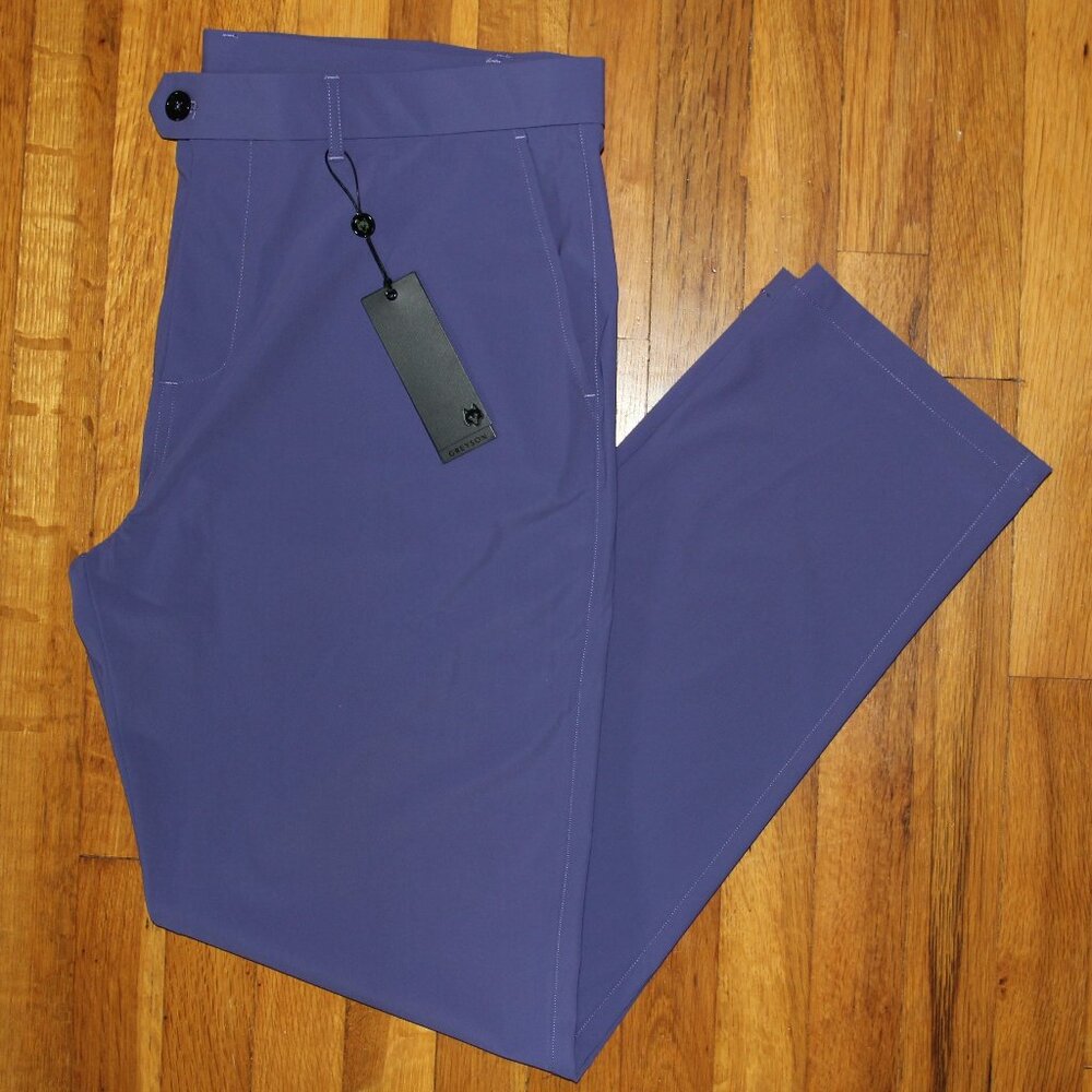 Greyson Montauk Golf Trousers Pants Mens 40x32 Honeycreeper Blue